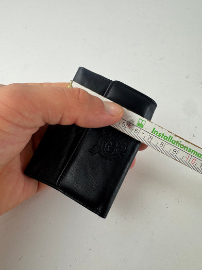 Vintage Dior Leather Key Holder black