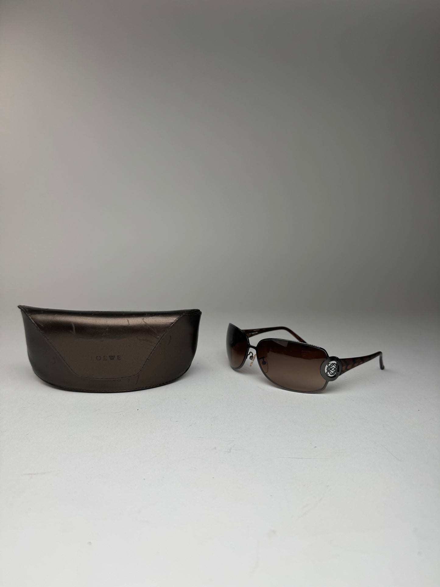 Vintage Loewe Madrid Sunglasses Brown