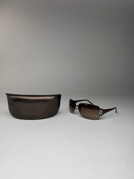 Vintage Loewe Madrid Sunglasses Brown