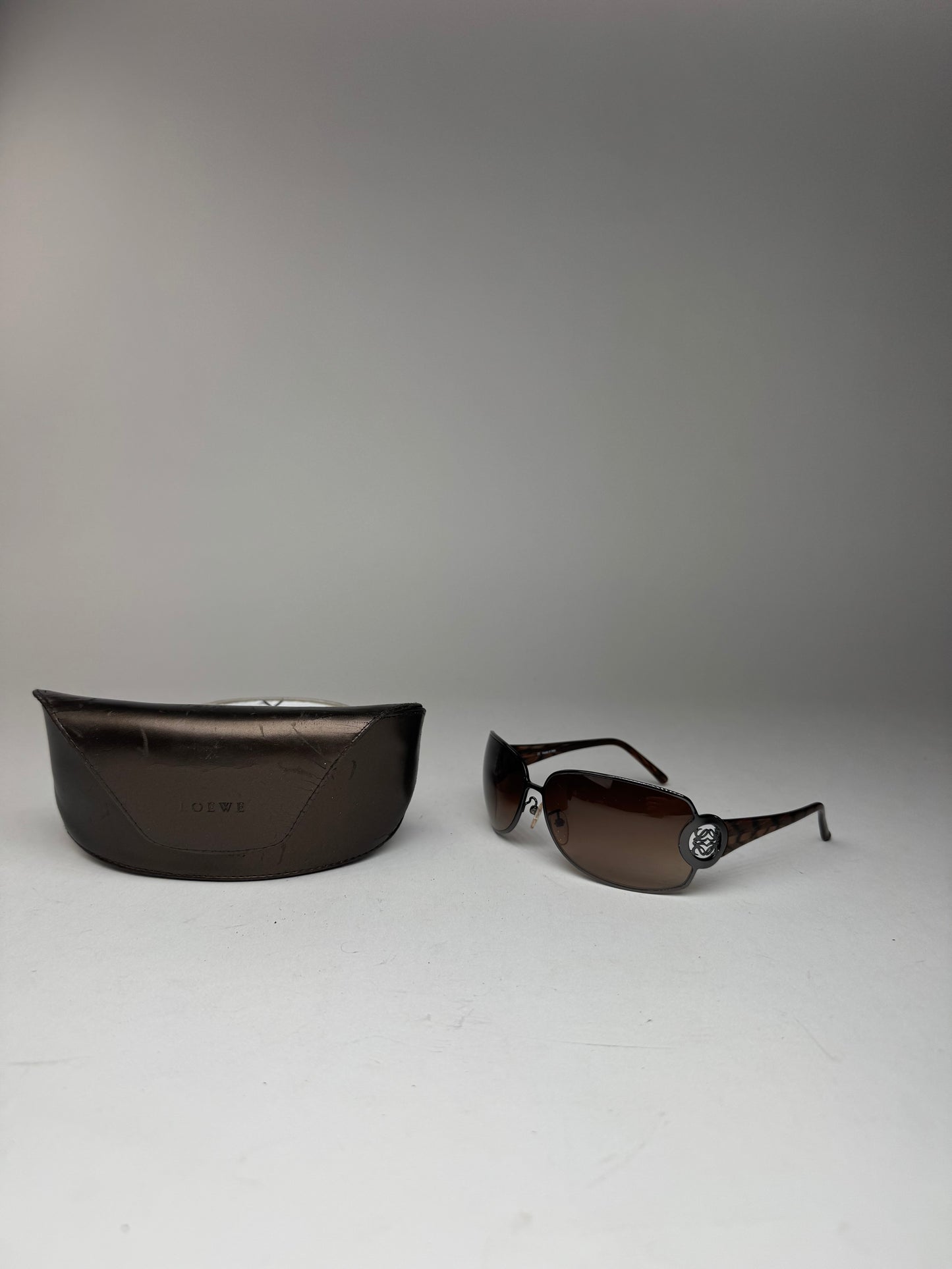 Vintage Loewe Madrid Sunglasses Brown