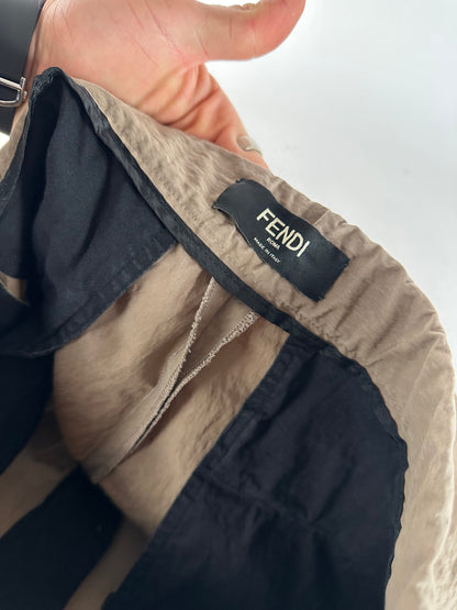 Vintage Fendi Swim Shorts Brown 48/M