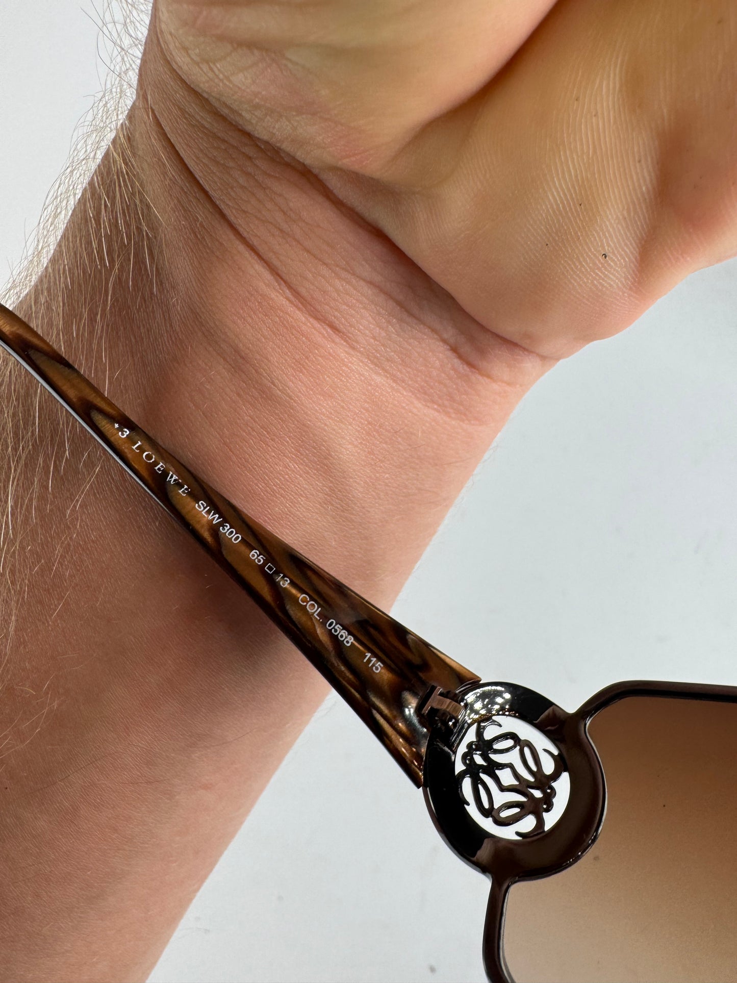 Vintage Loewe Madrid Sunglasses Brown