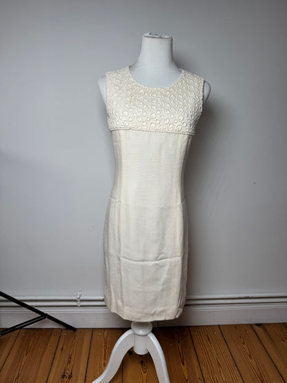 Vintage Courreges Linen Dress Shite 38/M