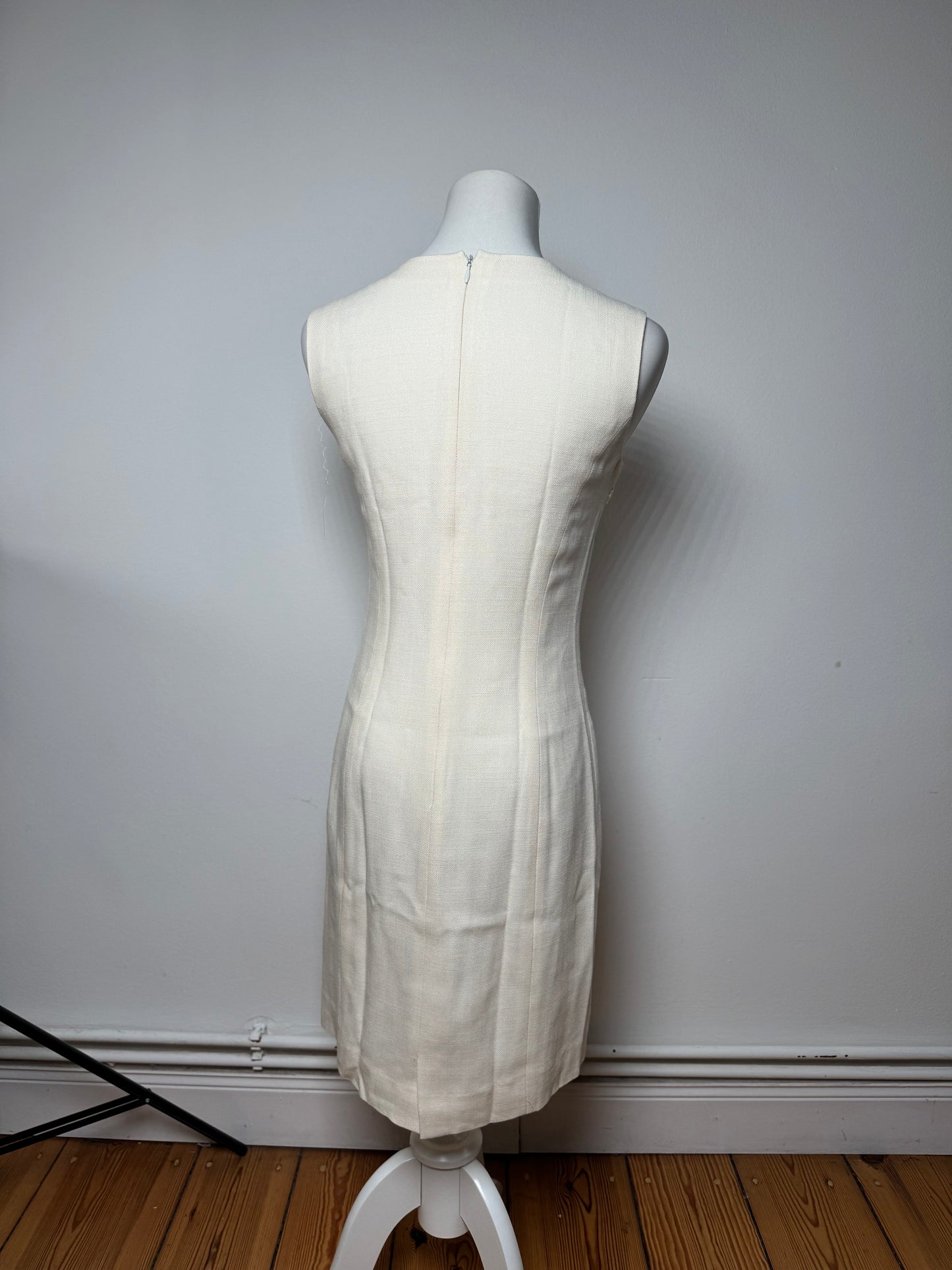 Vintage Courreges Linen Dress Shite 38/M