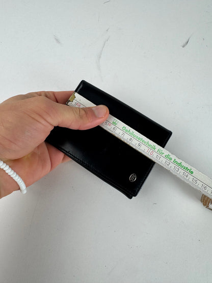 Vintage Cartier Patent Leather Card Holder Black