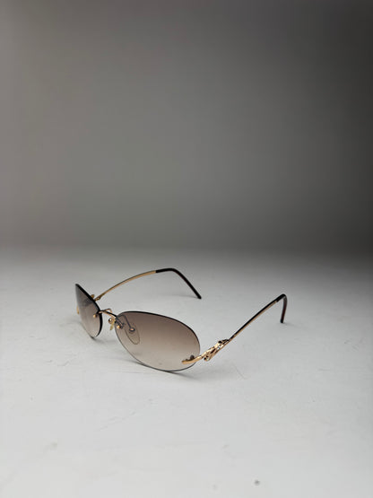 Vintage Loewe Madrid Frameless sunglasses