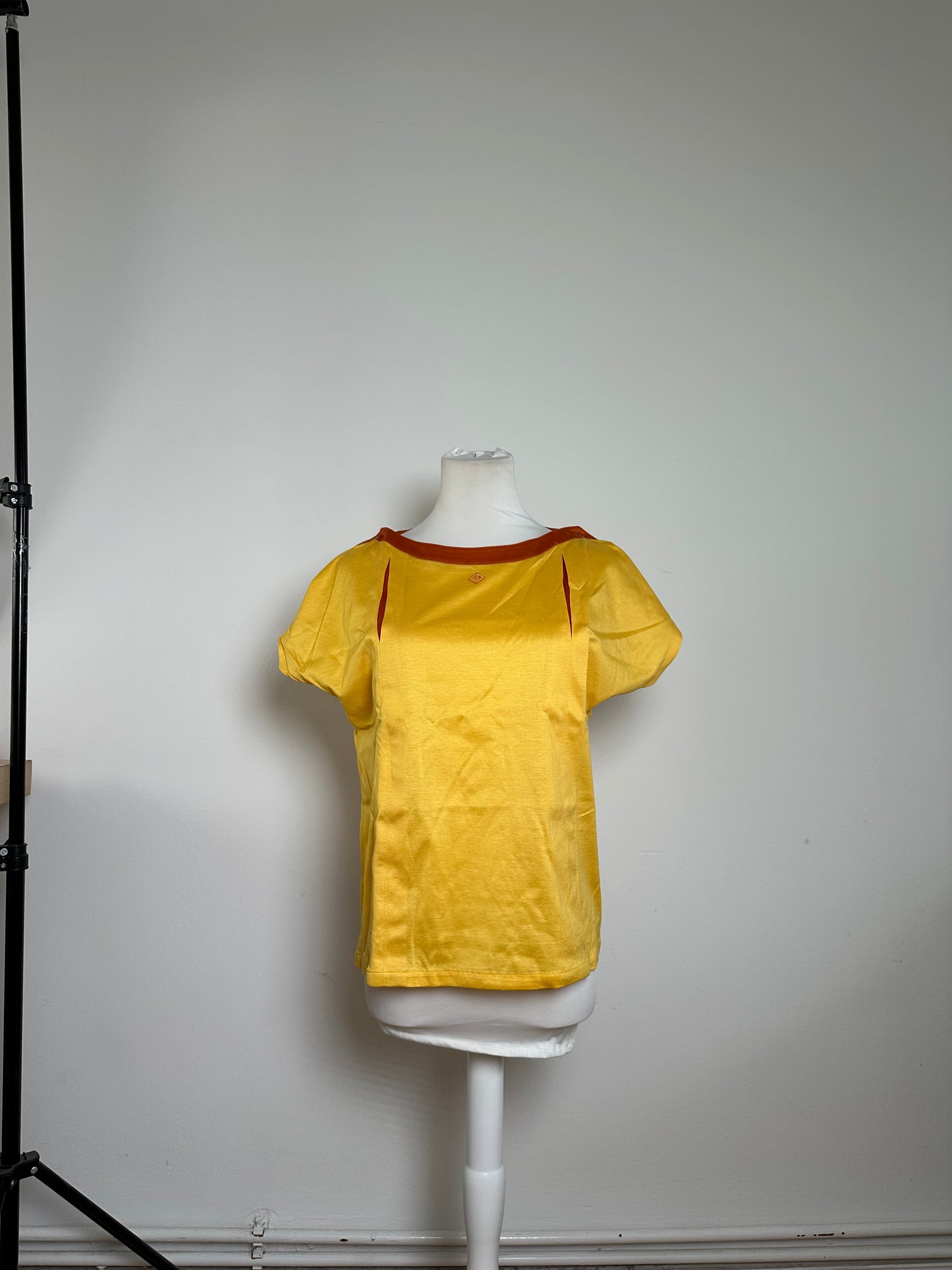 Vintage Dior Cotton T Shirt Yellow