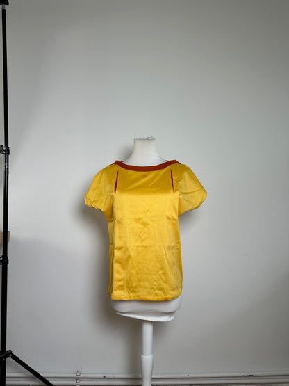 Vintage Dior Cotton T Shirt Yellow