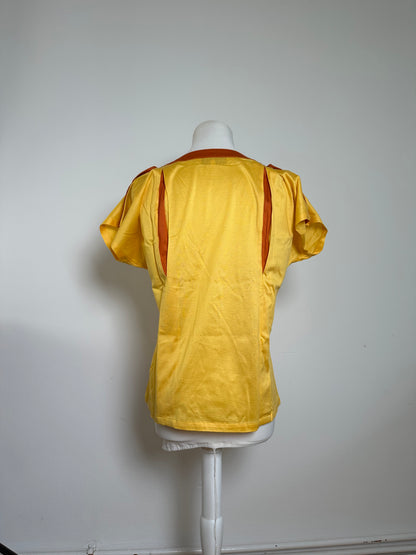 Vintage Dior Cotton T Shirt Yellow