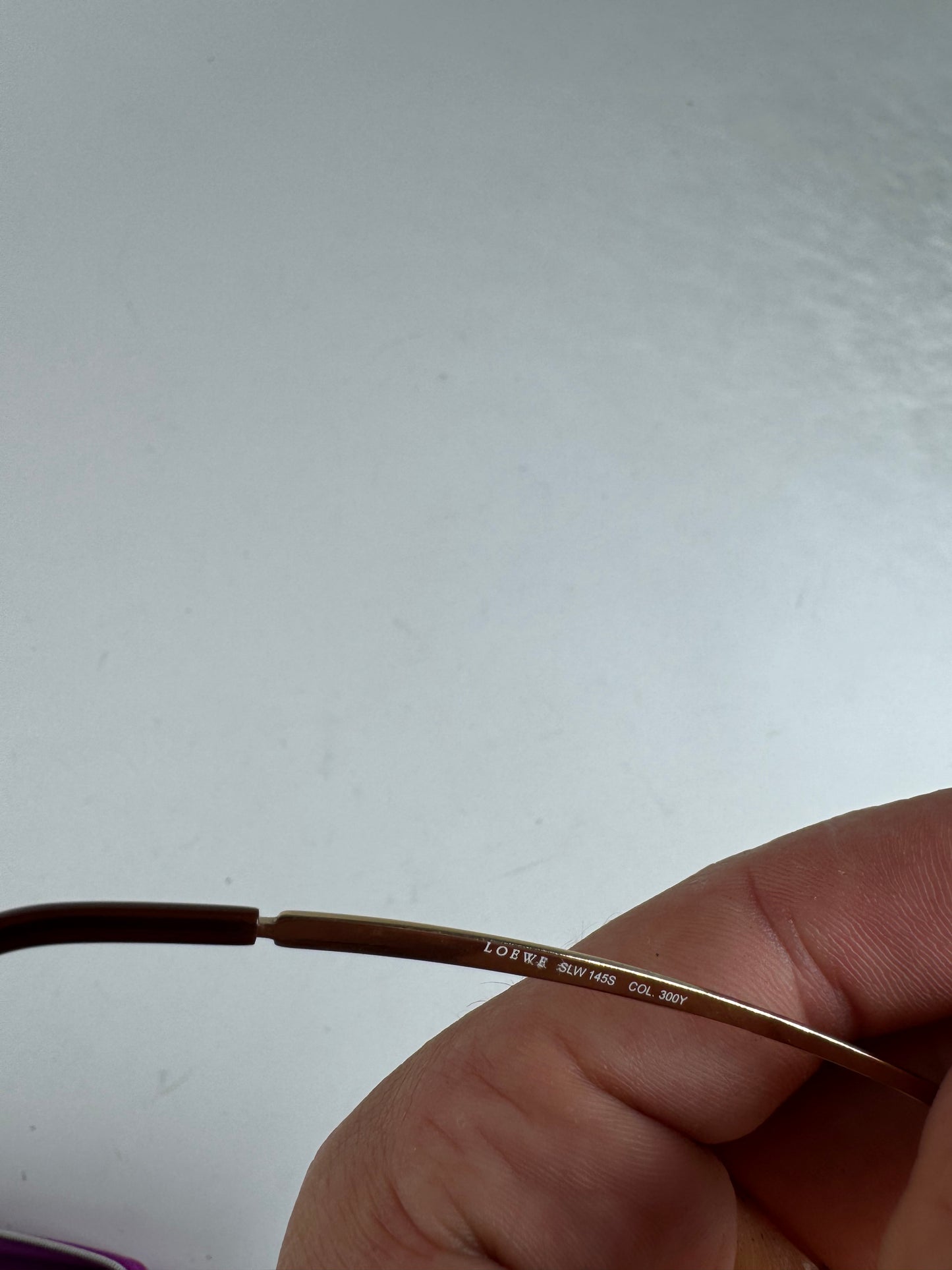 Vintage Loewe Madrid Frameless sunglasses