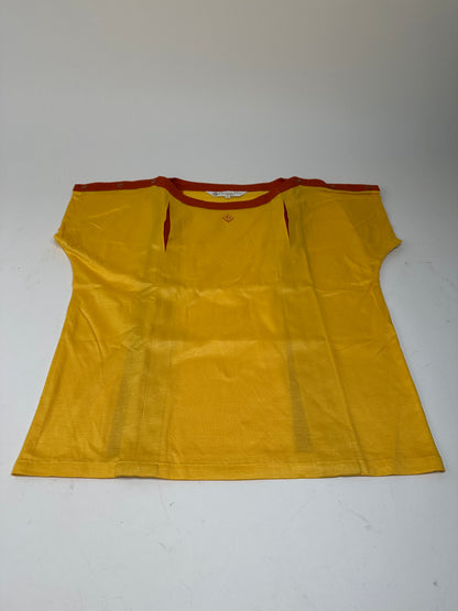 Vintage Dior Cotton T Shirt Yellow