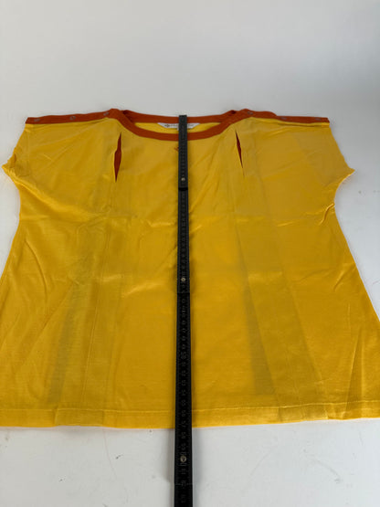 Vintage Dior Cotton T Shirt Yellow