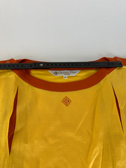 Vintage Dior Cotton T Shirt Yellow