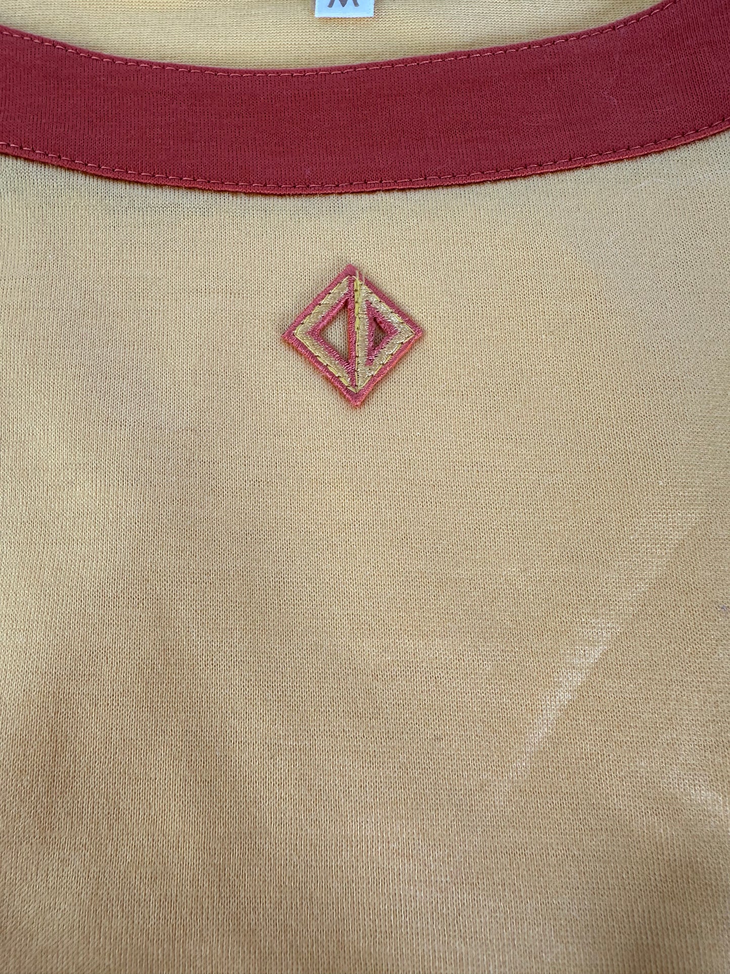 Vintage Dior Cotton T Shirt Yellow
