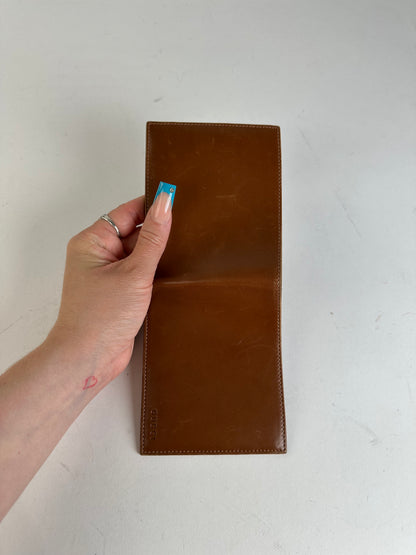 Vintage Gucci Leather Wallet Brown