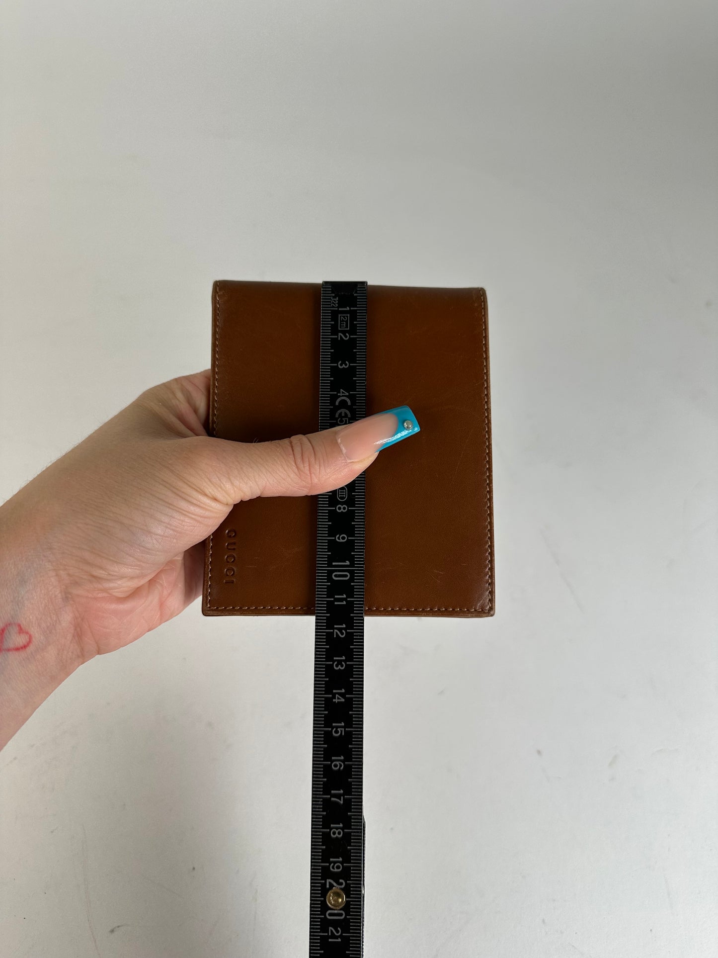 Vintage Gucci Leather Wallet Brown