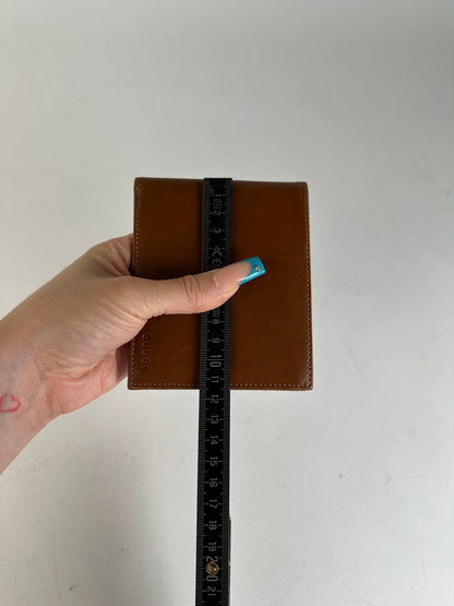 Vintage Gucci Leather Wallet Brown