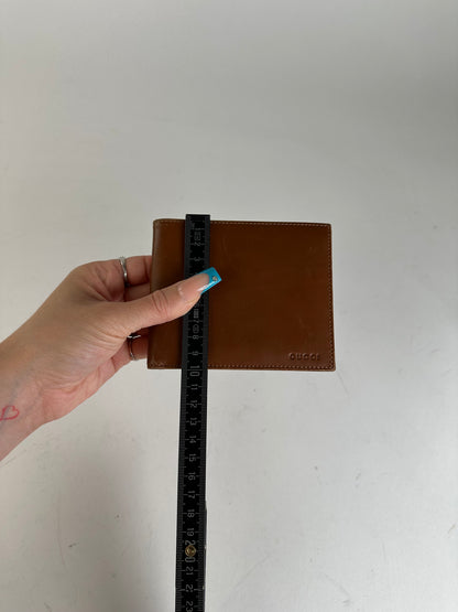 Vintage Gucci Leather Wallet Brown