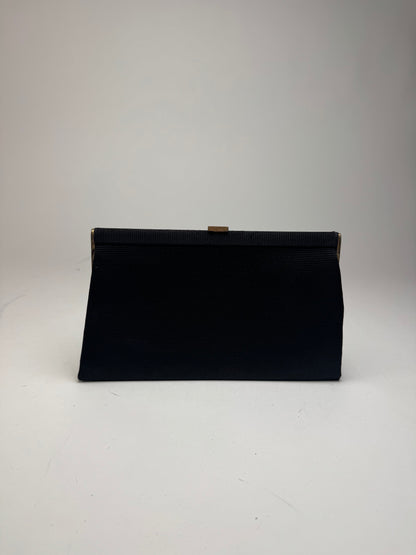Vintage Loewe Madrid 70s Clutch Black
