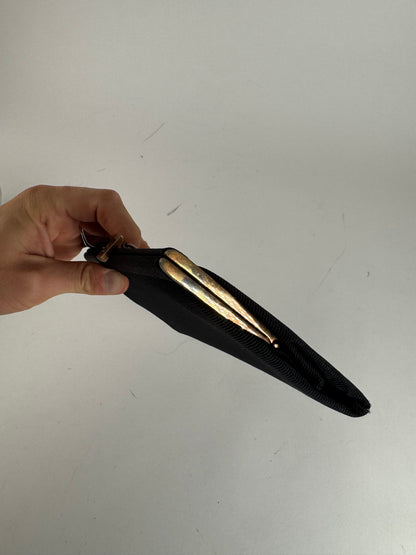 Vintage Loewe Madrid 70s Clutch Black