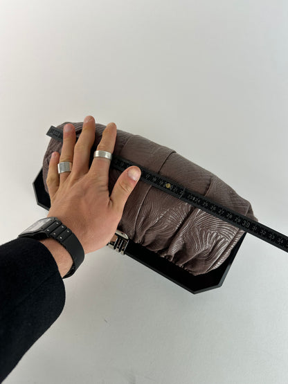 Vintage Marni Leather Clutch Purple