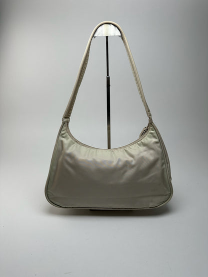 Sac Prada Cleo vintage beige