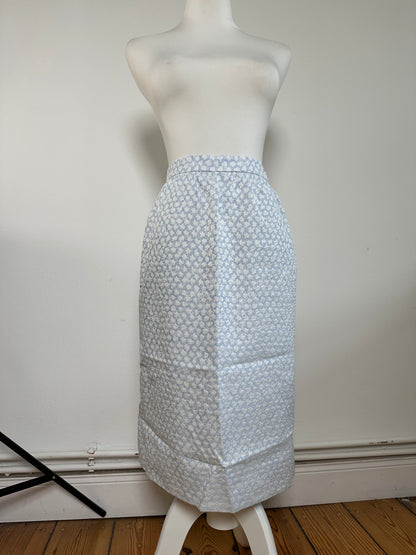 Vintage Givenchy Silk Skirt Light