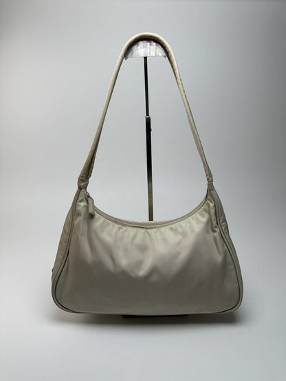 Sac Prada Cleo vintage beige