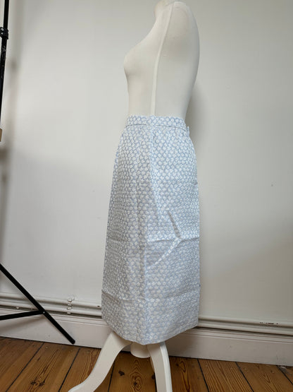 Vintage Givenchy Silk Skirt Light