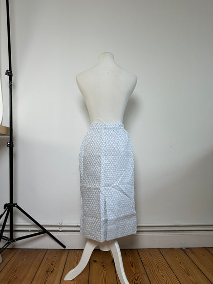 Vintage Givenchy Silk Skirt Light