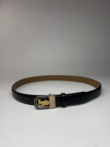 Vintage Celine Leather belt black