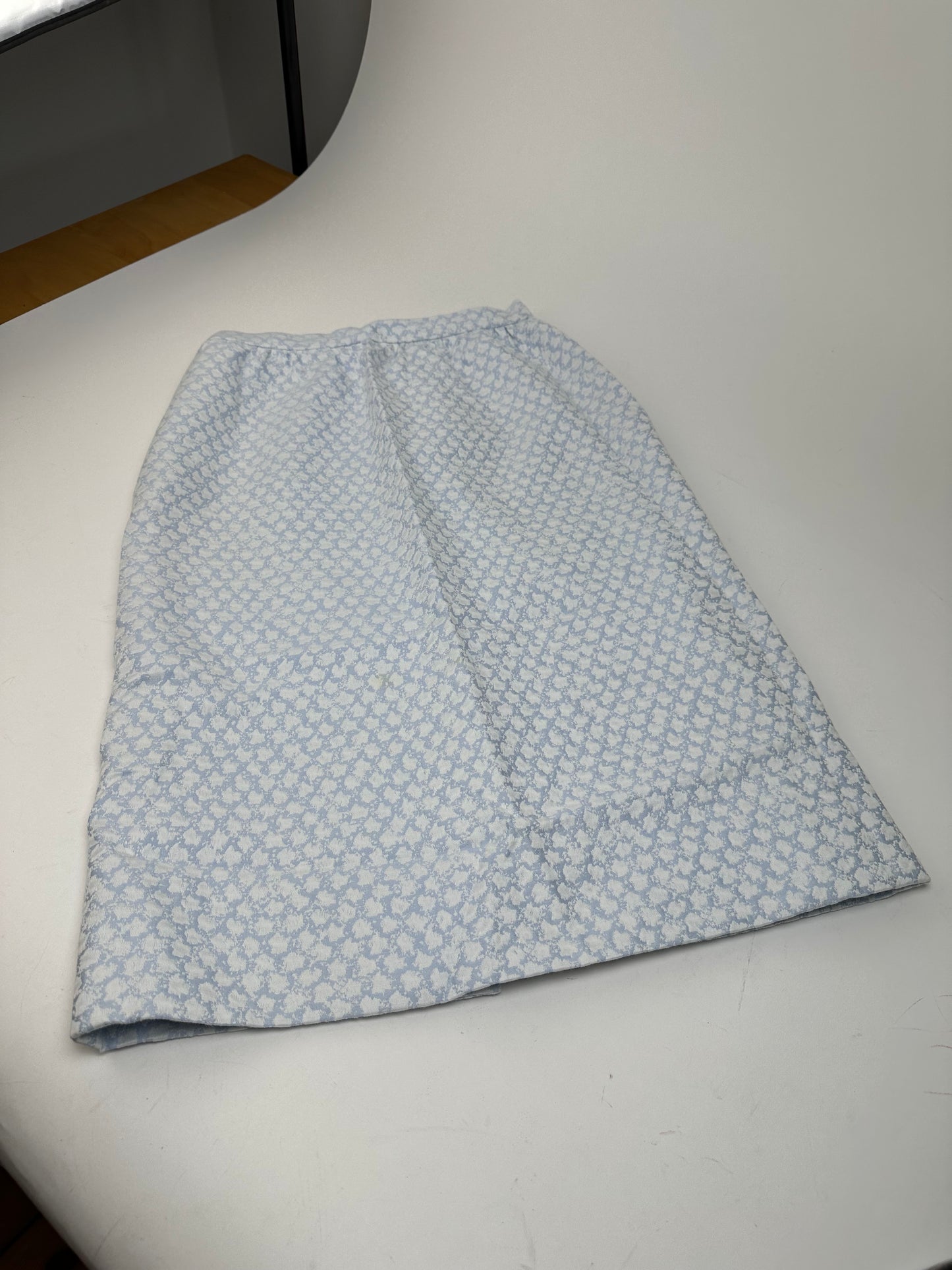 Vintage Givenchy Silk Skirt Light