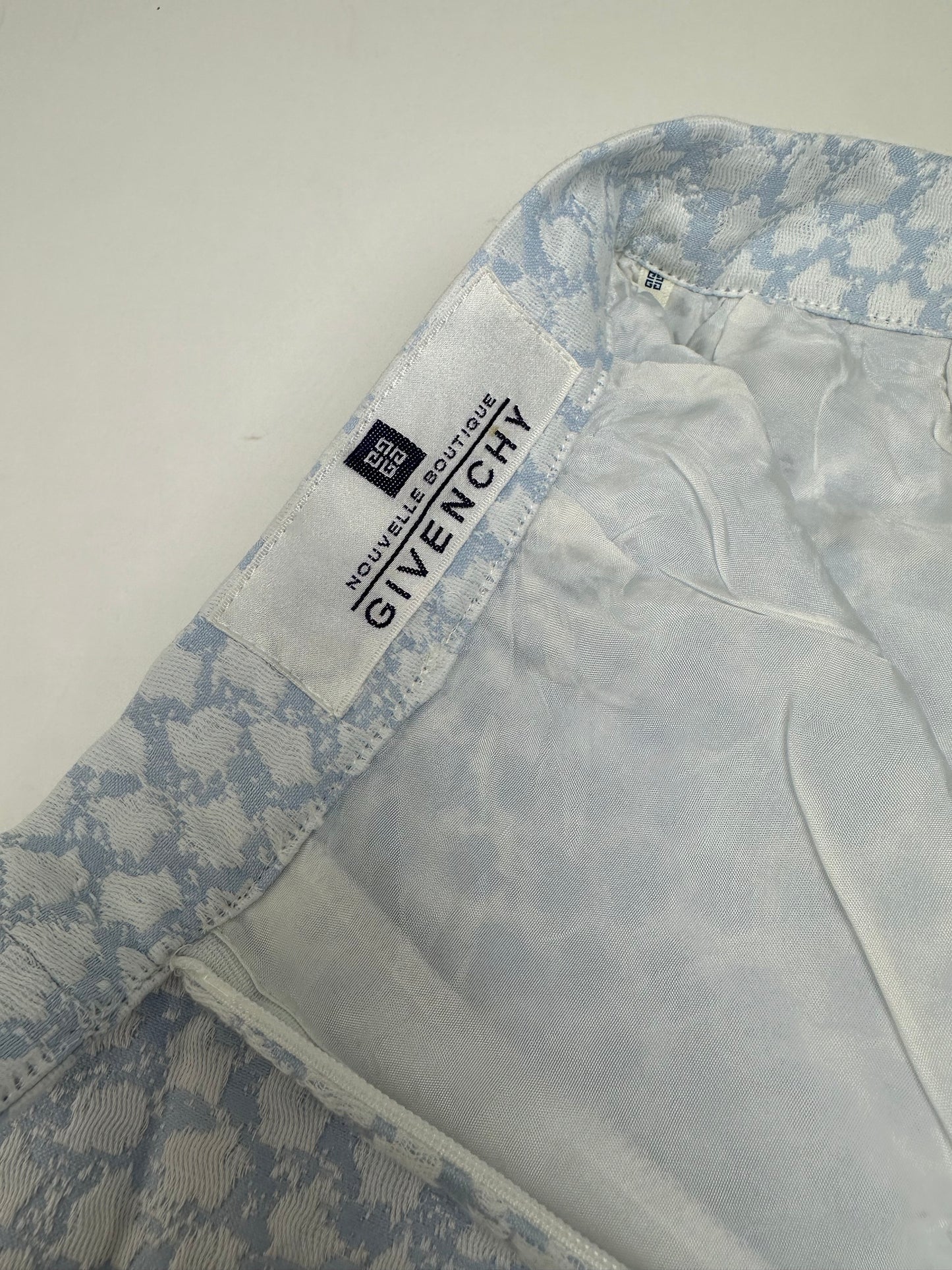 Vintage Givenchy Silk Skirt Light