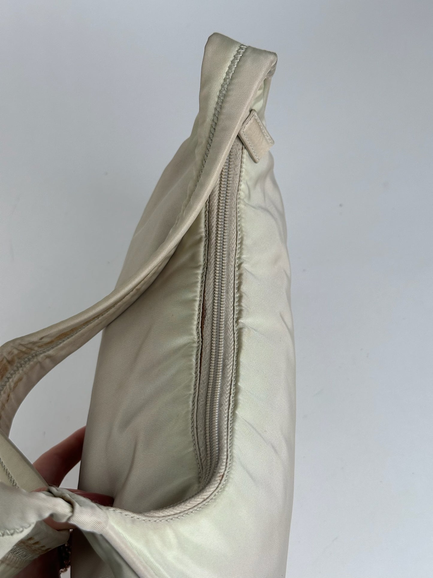 Sac Prada Cleo vintage beige