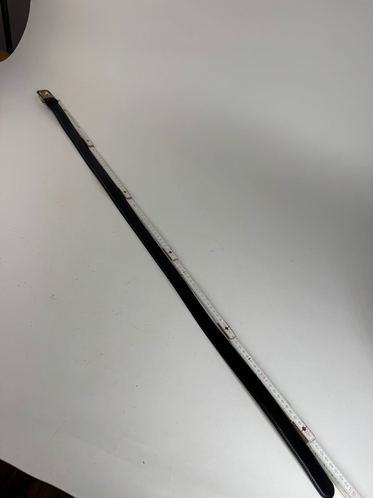 Vintage Celine Leather belt black