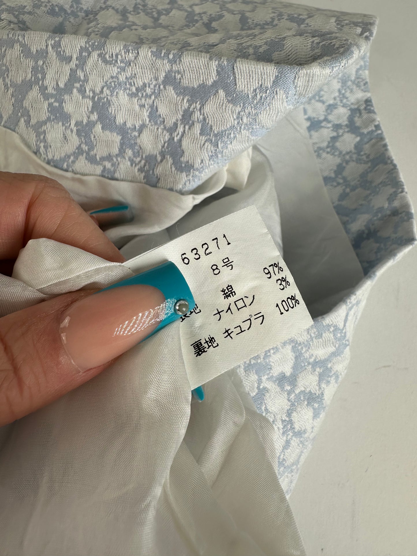 Vintage Givenchy Silk Skirt Light