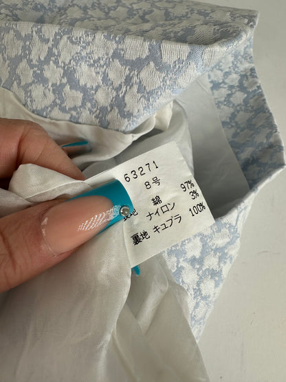 Vintage Givenchy Silk Skirt Light