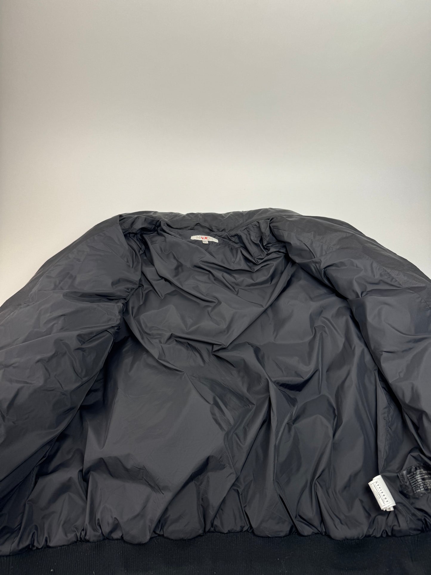 Vintage Versace Mens Puffer Jacket Black XXL