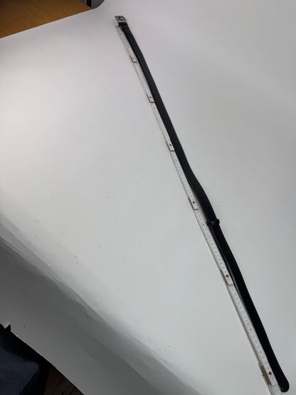 Vintage Dior leather belt black