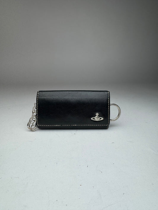 Vintage Vivienne Westwood leather key Holder black