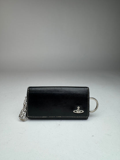 Vintage Vivienne Westwood leather key Holder black