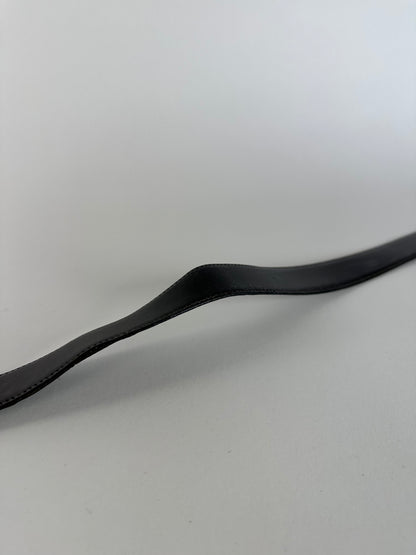 Vintage Celine Paris Leather Belt Black / Brown