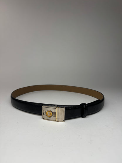 Vintage Cartier Leather belt black