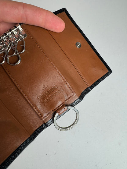 Vintage Vivienne Westwood leather key Holder black