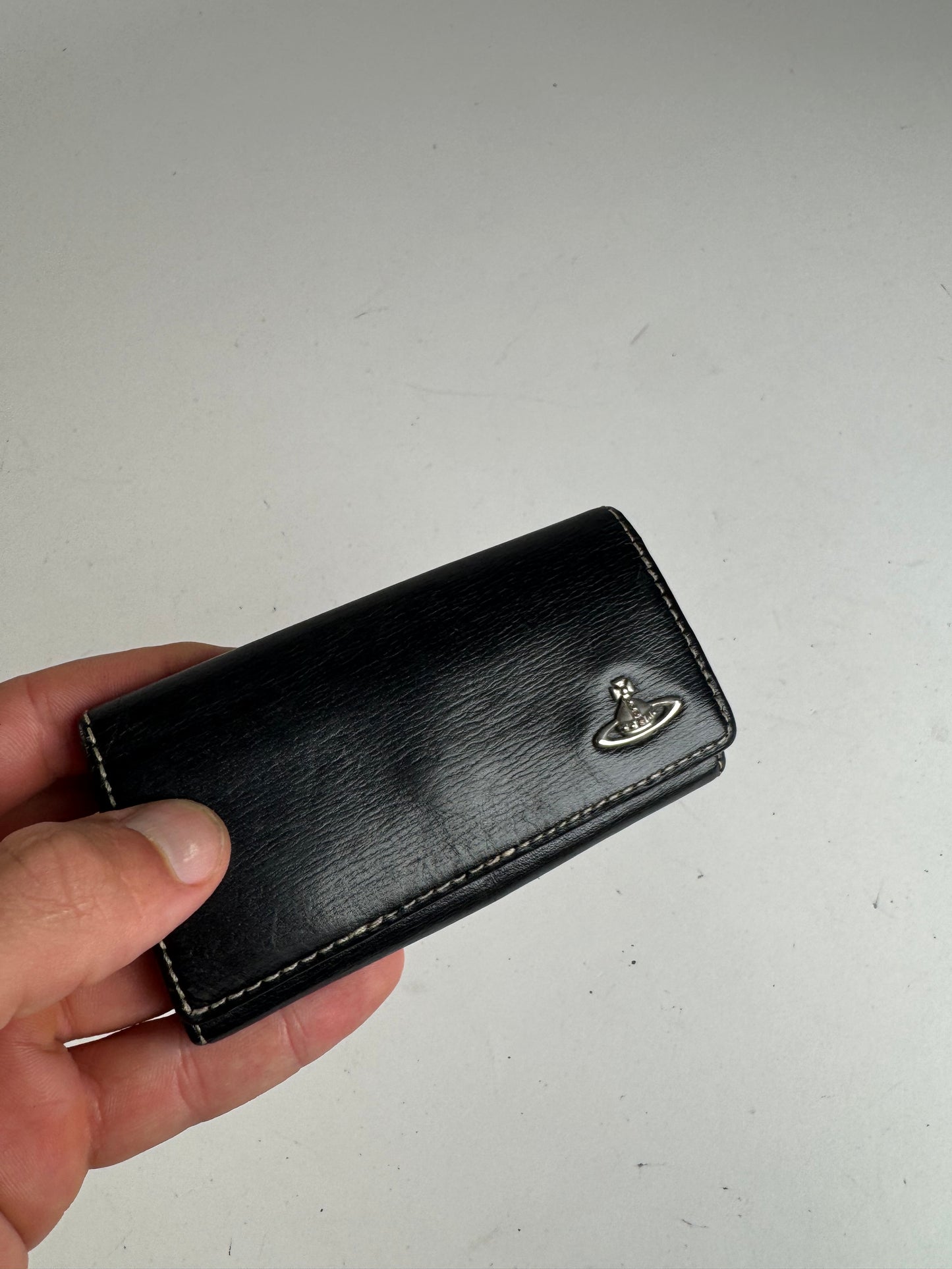 Vintage Vivienne Westwood leather key Holder black