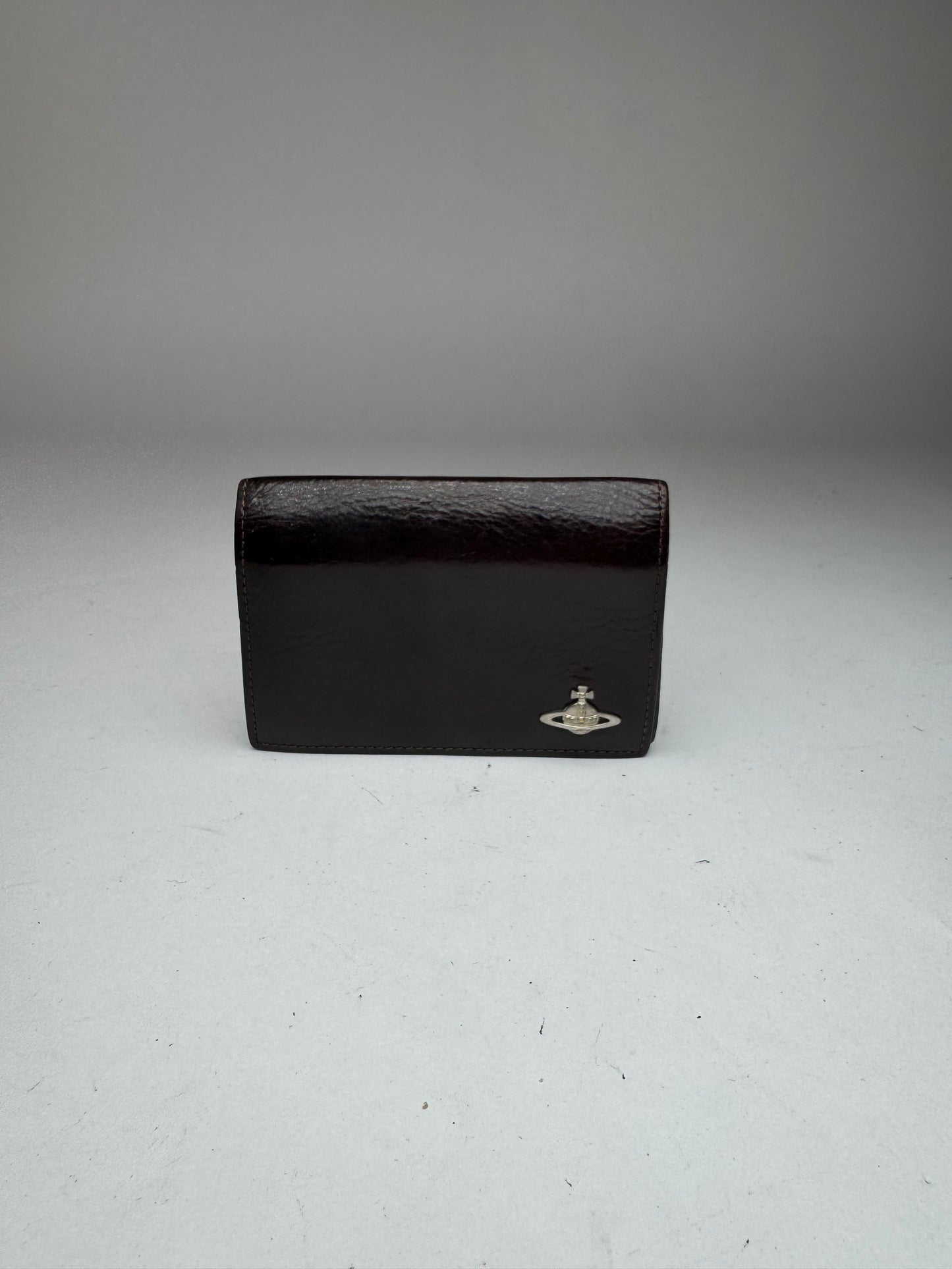 Vintage Vivienne Westwood leather card holder black