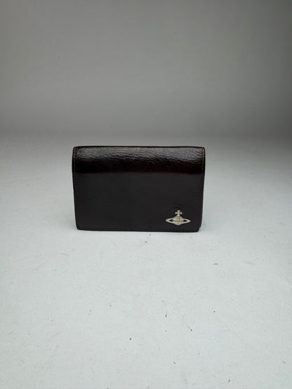 Vintage Vivienne Westwood leather card holder black
