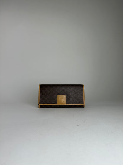Vintage Celine Smooth Wallet Brown
