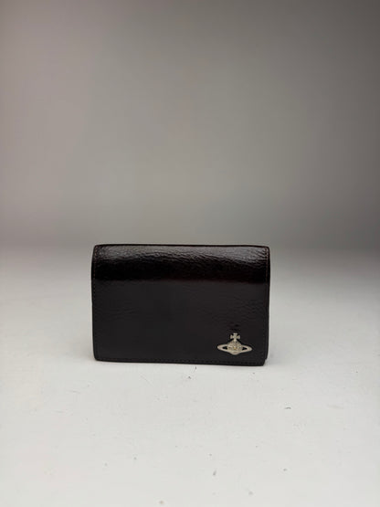 Vintage Vivienne Westwood leather card holder black