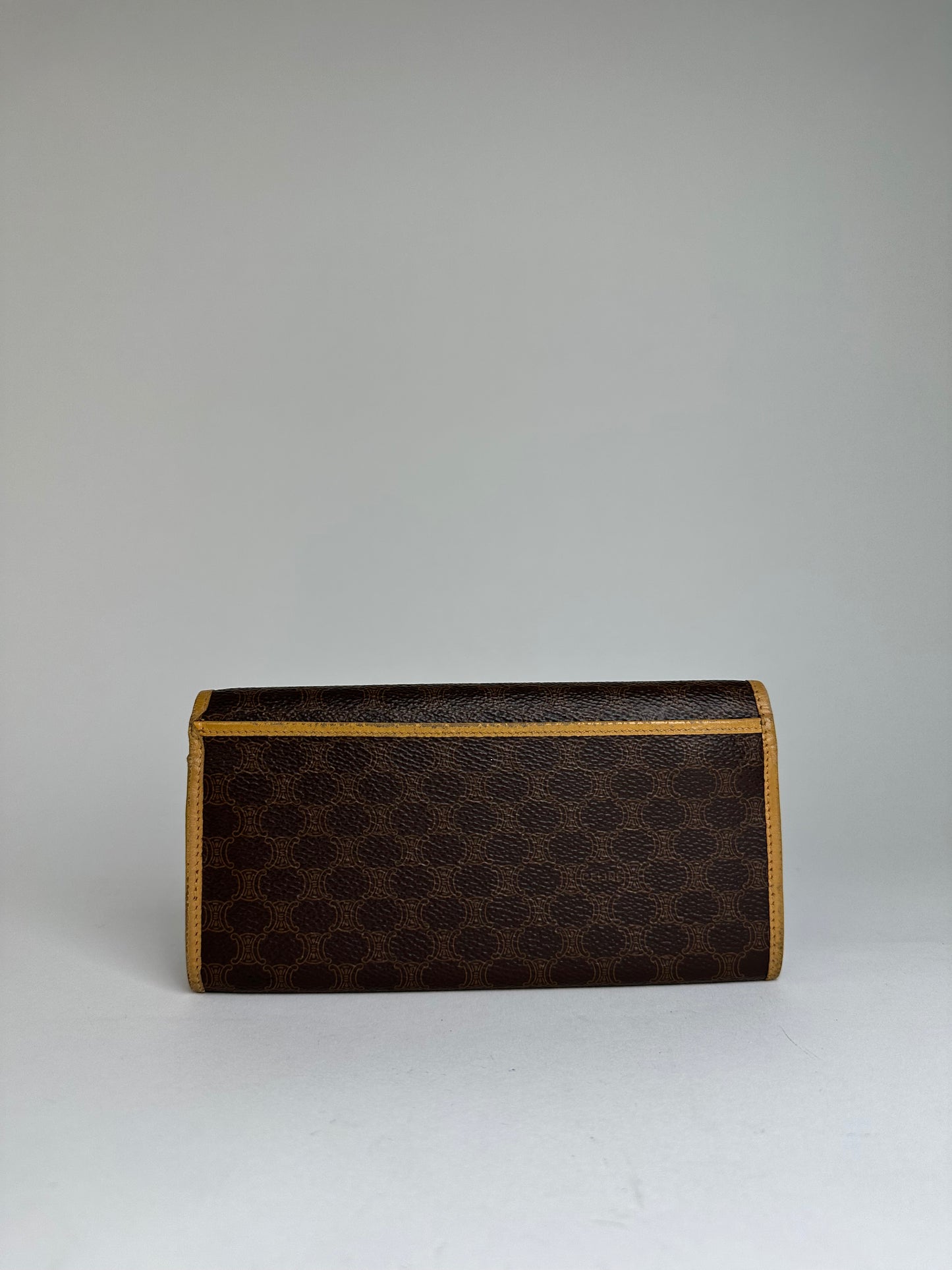 Vintage Celine Smooth Wallet Brown